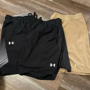 3 pair under armour shorts 3X